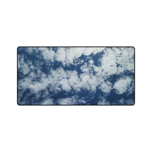 Desk Mats_White Clouds And Deep Blue Sky