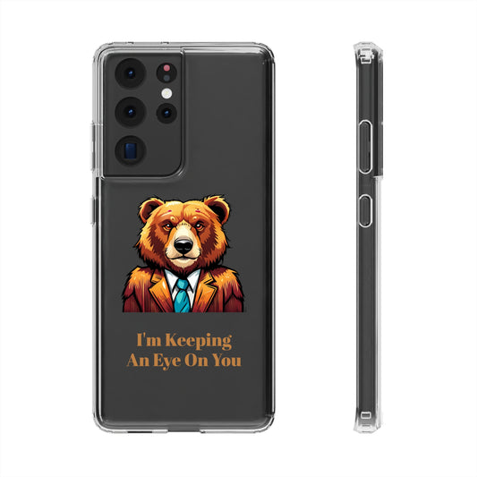 iPhone & Galaxy_Clear Cases_Clear Polycarbonate_Daddy Bear